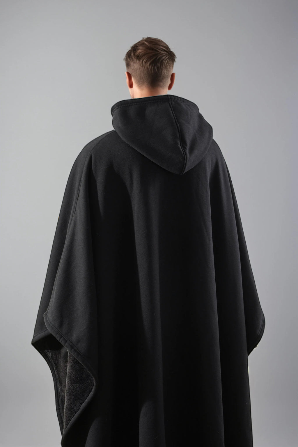 Wearable Blanket Cloak Hoodie Unisex Oversized Loose Long Cape Tops Weighted Hooded Poncho Sherpa Blanket Cape